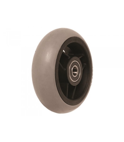 4 x 1 1/2 Inch Soft Roll Caster With Bearings